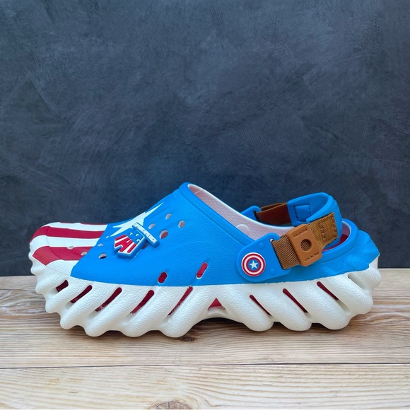 Crocs Marvel Captain America Echo Clog 🇺🇸 - Picture 4 of 16
